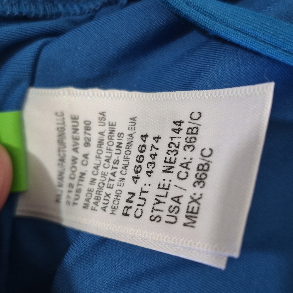 NWT N by Next Womens Shirred Tankini Top Size 36 B/C - Picture 7 of 8
